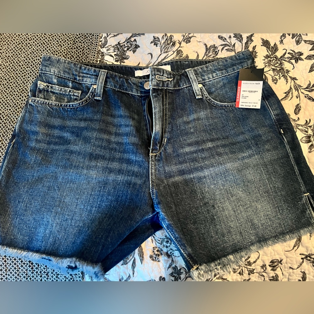 Joe's Jeans Blue Denim Cutoff Shorts